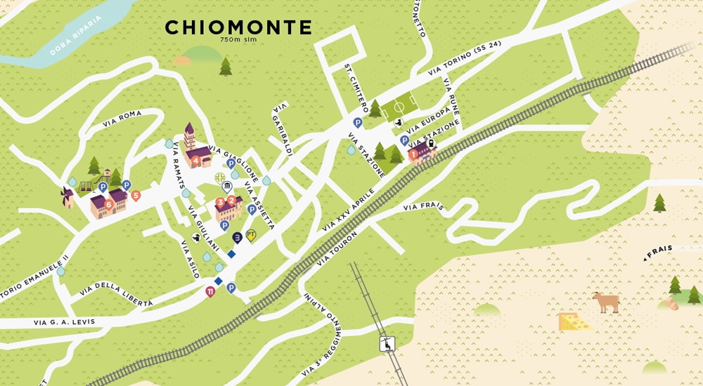 Guida turistica Chiomonte