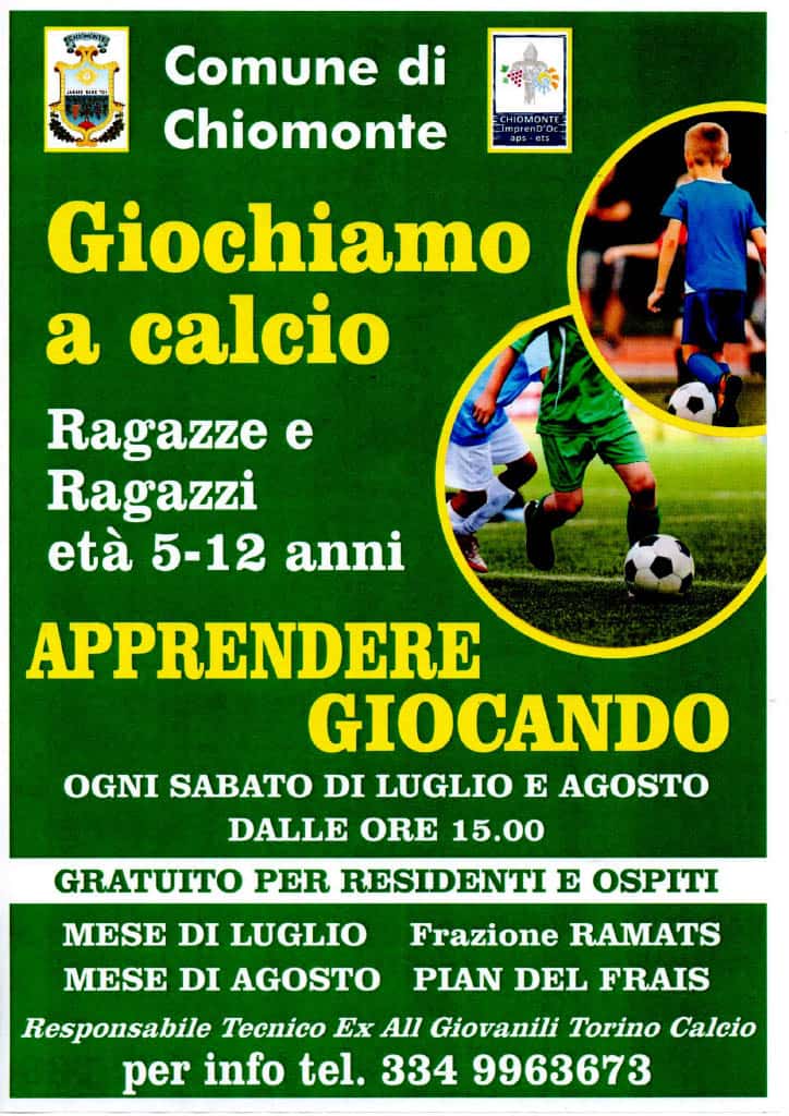 GIOCHIAMO A CALCIO
